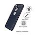Moto G Play (4th gen.) Case, Rebex [Shockproof] [Wiredrawing Series] Textured Pattern Grip Cover for Motorola Moto G4 Play (2016) (Navy Blue)
