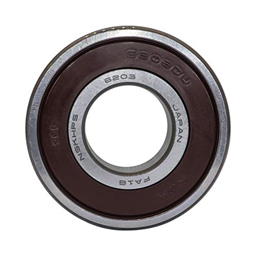 NSK 6203-2RS 6203DDU Made in Japan 17X40X12MM Pressed Steel Cage,Deep ...