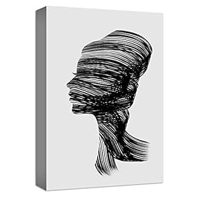 Canvas Wall Art Famous Person Canvas Prints Home Artwork Decoration for Living Room,Bedroom - 12x18 inches