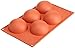 Silikomart Siliconflex Half-Sphere Mold, 4 Oz, 3.15