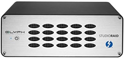 Glyph Studio RAID Thunderbolt 2 SRTB10000 10TB External Hard Drive RAID 0, 1 or JBOD (7200RPM, Thunderbolt 2, USB 3)