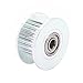 Anycubic Aluminum 3mm Bore 16 Teeth Idler Timing Belt Pulley with Dual Ball Bearing for 3D Printers GT2 Belt
