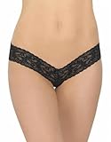 Hanky Panky Women's After Midnight Open Gusset Low Rise Thong
