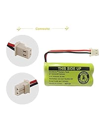 BAOBIAN - Batería inalámbrica de 2,4 V 400 mAh para AT&T BT162342 BT-162342 BT166342 BT-166342 BT266342 BT-266342 BT183342 BT-183342 BT283342 BT-283342 VTech CS6329 CS6114 CS6419