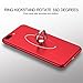 iPhone 7 Plus Case with kickstand, HUMIXX Thin and Sleek Lightweight Case Scratch Resistant Full Protective Matte Finish Hard Slim Cover for iPhone 7 Plus (Upgrade Red)