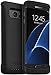 PowerBear Samsung Galaxy S7 Edge Battery Case [5,000 mAh] High Capacity External Battery Charger for The Galaxy S7 Edge - Black [24 Month Warranty and Screen Protector Included]