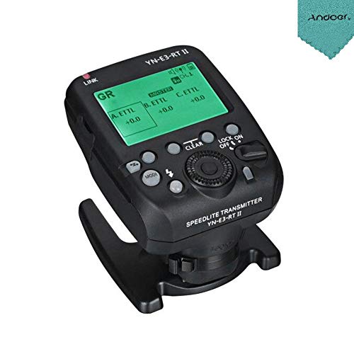YONGNUO YN-E3-RT II On-Camera Flash Speedlite Transmitter Flash Trigger Compatible for ST-E3-RT/600EX-RT/YN-E3-RT/YN968EX-RT/YN600EX-RTII/YN686EX-RT/YNE3-RX