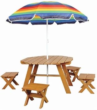childrens outdoor table and chair set