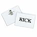 C-Line Name Badge Kits, Top Load, 3 1/2 X 2 1/4, Clear, Combo Clip/pin, 50/box