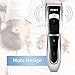 Elehot Hair Clipper Electric Hair Trimmer Cutting Kit for Men Rechargeable Ceramic Blade, Cordless (Black)