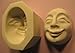 #0017 - Flexible FG Silicone Press Mold of a Doll Face Cab (Male or Female Character)