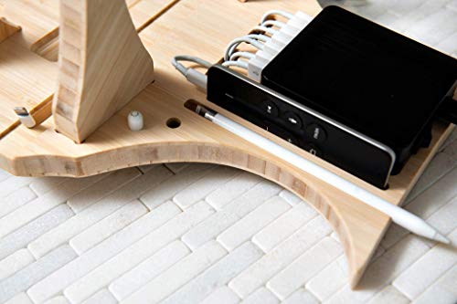 Valet Charging Station Apple Watch AirPods Dock iPhone iPad Pro Pencil TV Stand Beats Father Dad Mother Mom Him Men Free Ship The Valet Dock
