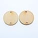 yuhoshop Wooden Circle Round 50pcs 1