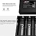 Miboxer Smart Battery Charger Universal Intelligent 4 Slot Automatic LCD Display for LiFePO4 Ni-MH Ni-Cd AA AAA C 18350 18700 RCR123 Fire Prevention Material