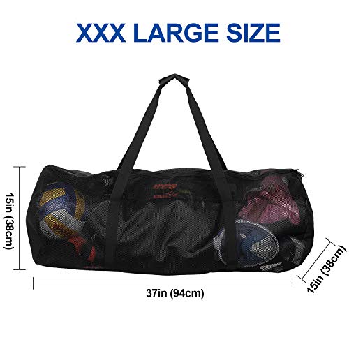 Oumers Mesh Dive Bag, Extra Large Mesh Travel Duffle for Scuba Diving and Snorkeling Gear & Equipment - Dry Bag Hold Mask, Fins, Snorkel, and More - Thumbnail 2