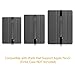 Fintie Pencil Holder with USB Adapter Pocket for Apple Pencil (1st and 2nd Gen) - Premium Vegan Leather Case Sleeve Pouch Compatible with Apple iPad Pro 11/12.9/10.5 & iPad 6th Gen Cases, Space Gray