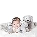 Gund Baby Spunky Dog Stuffed Animal, Gray