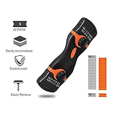 Razor Blade Scraper, 2 in 1 Scraper Tool with 40