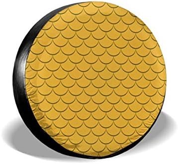 HJKAA Perlage Leader Accessories Spare Tire Cover,Waterproof Dust-Proof(Fit 14-17 Inches)
