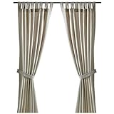 Ikea Matilda Set Of 2 Curtains Translucent With Loops 300 X 140 Cm
