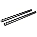 EVO Gimbals 25mm 3K Matte Carbon Fiber Extension Pole Set for Small Cameras, Stabilizers and Handheld Gimbals 0.25 in Male Female Tripod Thread Interlocking Design