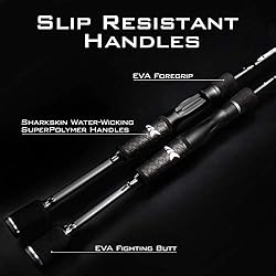 KastKing Crixus Fishing Rods, Spinning Rod 6ft