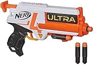 Nerf Ultra Four Dart Blaster -- 4 Nerf Ultra Darts, Single-Shot Blasting, 2-Dart Storage -- Compatible Only wi