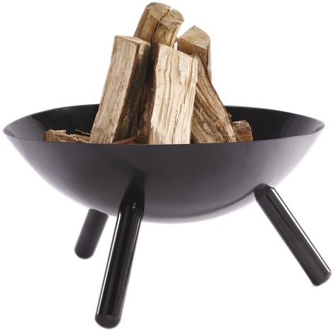 Mottez j155s Outdoor Garden Fire Pit Diameter 56 cm Black