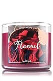 Bath & Body Works FLANNEL 3 wick scented CANDLE fall 2016 ...