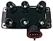 AIP Electronics Premium Ignition Coil Pack Compatible with 1989-2001 Ford Mazda Jaguar and Mercury OEM Fit C535