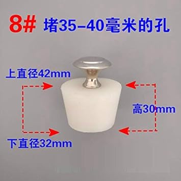 sweeTvT Abflussstopfen, Mop Pool Verstopfen Wassertank Küchenspüle Altmodische Wasserleitung Abdichtung Insektenschutz Deo, 3