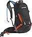 CamelBak M.U.L.E. LR Crux Lumbar Reservoir Hydration Pack, Black/Laser Orange, 3 L/100 oz
