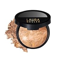 LAURA GELLER NEW YORK Baked Balance-N-Glow Illuminating Foundation - Medium - Buildable Sheer to Light Coverage - Satin Finish