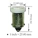 PA LED 10PCS #1893#44#47#756#1847 BA9S 1SMD LED Bayonet Pinball Machine Light Bulb Warm White 2700K-6.3V