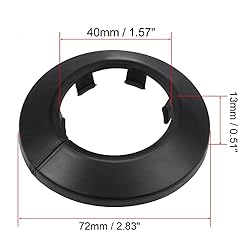 uxcell 40mm Pipe Cover Decoration PP Plastic Water