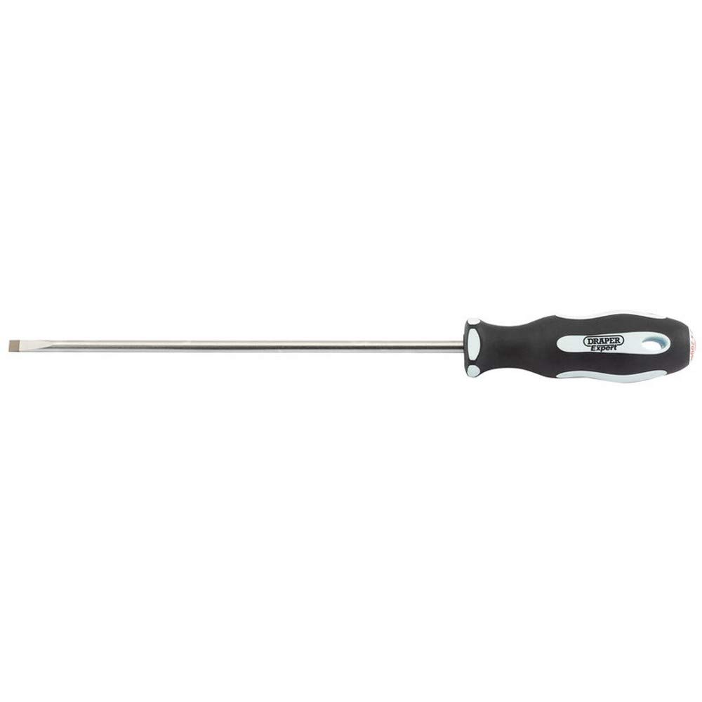 Draper 34975 Expert Plain Slot Soft Grip Parallel Tip Screwdriver, 3mm x 200mm