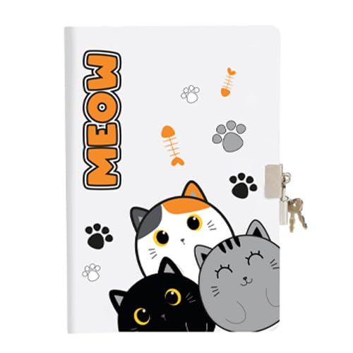 I-TOTAL - Secret Diary | Stationery diary | Gifts for Girls Or Boys (CAT)