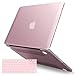 IBENZER MacBook Pro 15 Inch Case 2015 2014 2013 2012 A1398, Hard Shell Case with Keyboard Cover for Old Version Apple Mac Pro Retina 15, Rose Gold, R15MPK+1