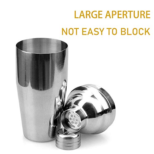 Syrace Mixologie-Barkeeper-Set mit Ständer, 750 ml, Edelstahl, ideal zum Mixen von Getränken – Bild 5