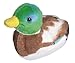 Wild Republic Audubon Plush Mallard Duck with Authentic Quack