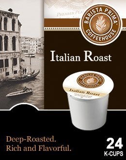 Barista Prima Coffeehouse ITALIAN ROAST 48 K-Cups for Keurig Brewers