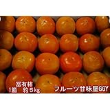 富有柿　訳あり　熊本・福岡産 1箱約5ｋｇ　サイズ3Ｌ〜Ｓ 2箱購入で1箱おまけ！！