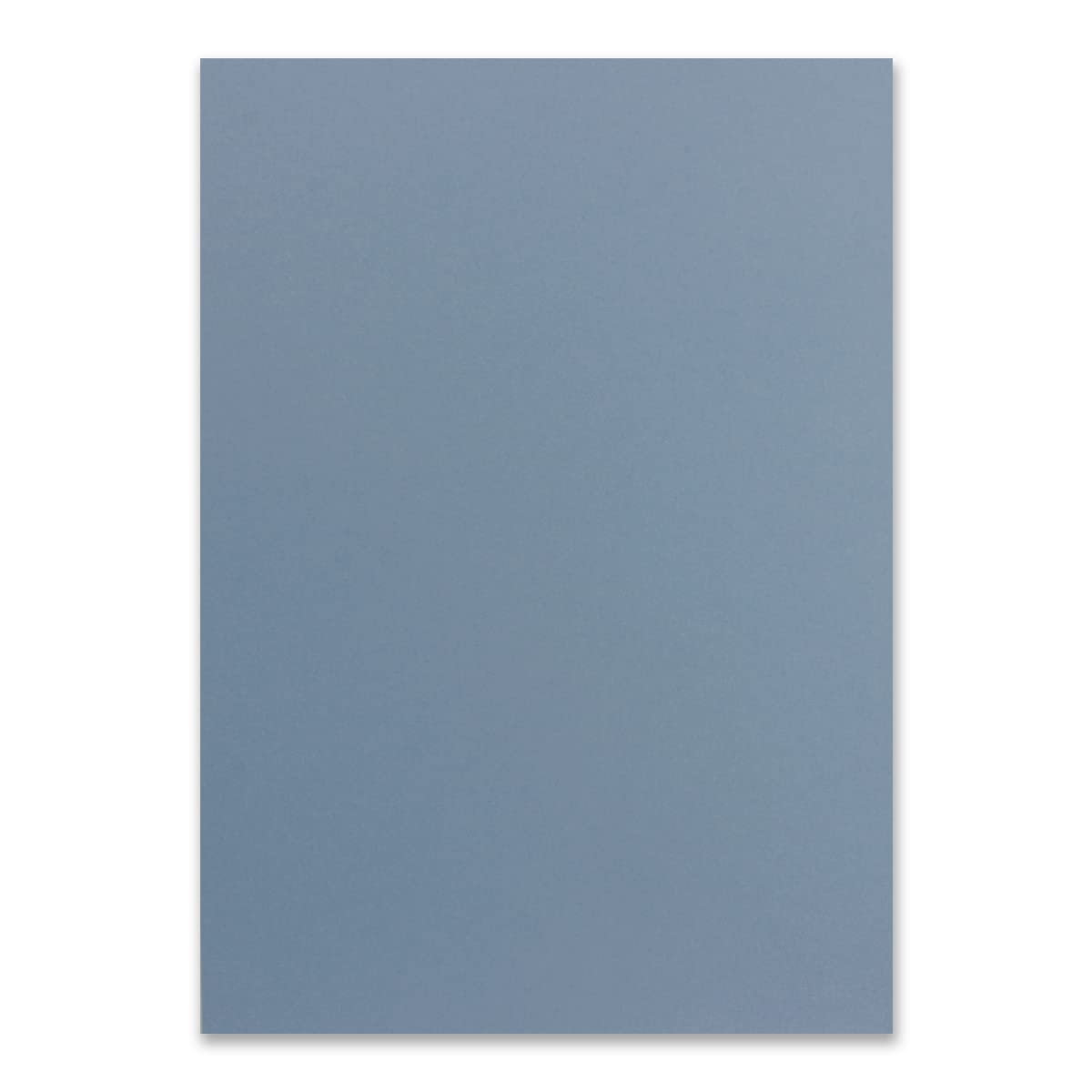 50 DIN A5 paper sheets plano sheets - grey blue - 240 g/m² - 14.8 x 21 cm - craft sheet clay paper photo cardboard craft paper clay cardboard - FarbenFroh — image 1