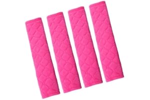 4 PCS Car Seat Belt Pads Seat Belt Shoulder Strap Covers Protector to Release Stress to Your Neck and Shoulder for a Safety D