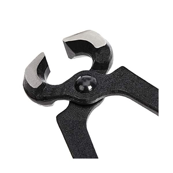 Amazon Basics Zimmermannszange aus Chrom-Vanadium-Stahl zum Drahtschneiden und Nagelziehen, 150 mm – Bild 4