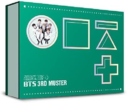 BANGTAN BOYS BTS 3rd MUSTER [ARMY.ZIP+] DVD+Photobook+Photocard
