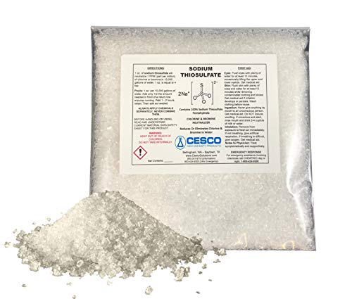 Sodium Thiosulfate Pentahydrate Na2O3S2 – Dechlorinator for Pool, Pond - 15 Lbs - Thumbnail 4