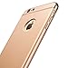 iPhone 6S Plus Case, TORRAS [Lock Series] 3 in 1 Ultra-thin Hard Case Non-Slip Matte Surface with Electroplate Frame for iPhone 6S Plus/ iPhone 6 Plus (5.5 inch)-Gold