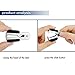 MROCO Staple Removers Staple Puller Staple Remover Tool Multicolored Staple Removers Office Staple Remover Stick Extra Wide Steel Jaws Style Remover for Staple Black Blue Gray 6 Pack