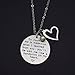 O.RIYA Graduation Gift, Teacher Necklace,Christmas Gifts for Teacher, Gift from Student, Teacher Gift, Personalized Teacher Jewelry